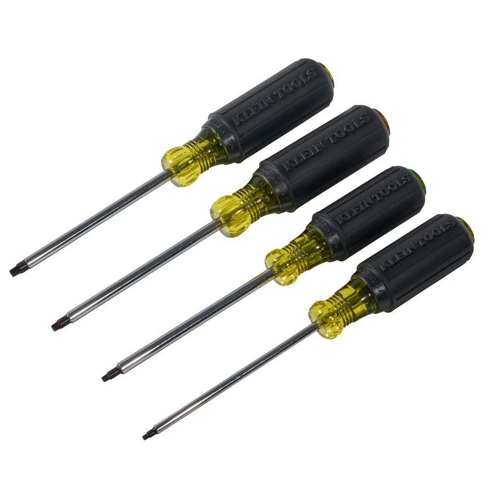 Klein Tools Screwdriver Set, Square Recess, 4-Piece, Model 85664* - Image 2