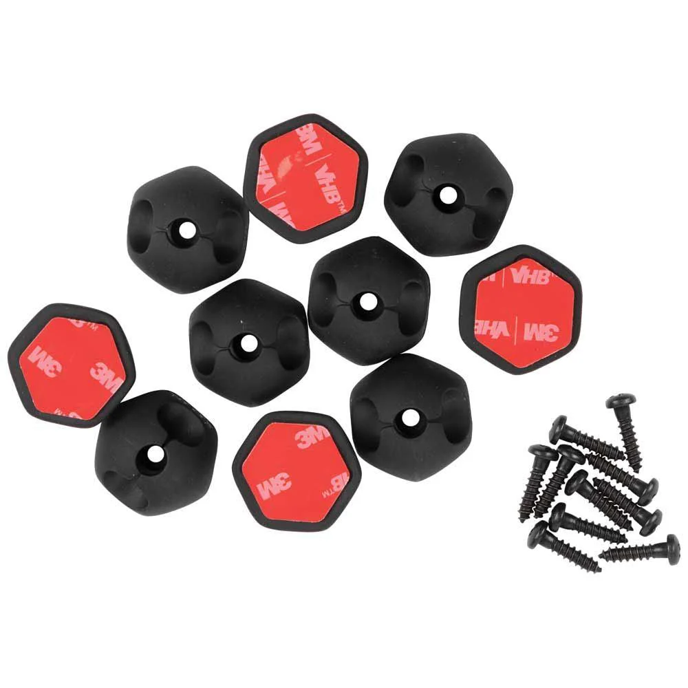 Klein Tools Self-Adhesive Cable Mounting Clips, 1 Slot (10-Pack), Model 450-400* - Image 7