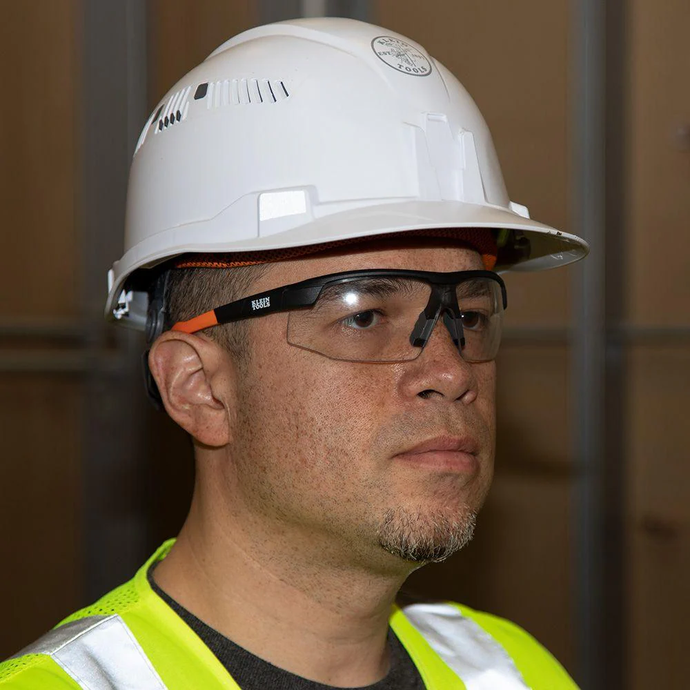 Klein Tools Standard Safety Glasses, Semi-frame, Narrow Clear Lens, Model 60159 - Image 5