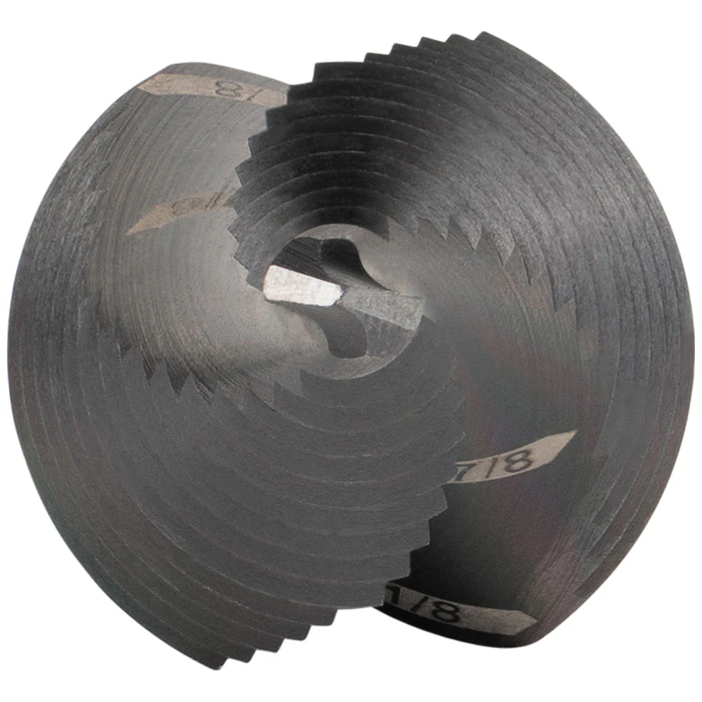 Klein Tools Step Drill Bit, Quick Release, Spiral Flute, 7/8 to 1-1/8-Inch, Model QRST11* - Image 11