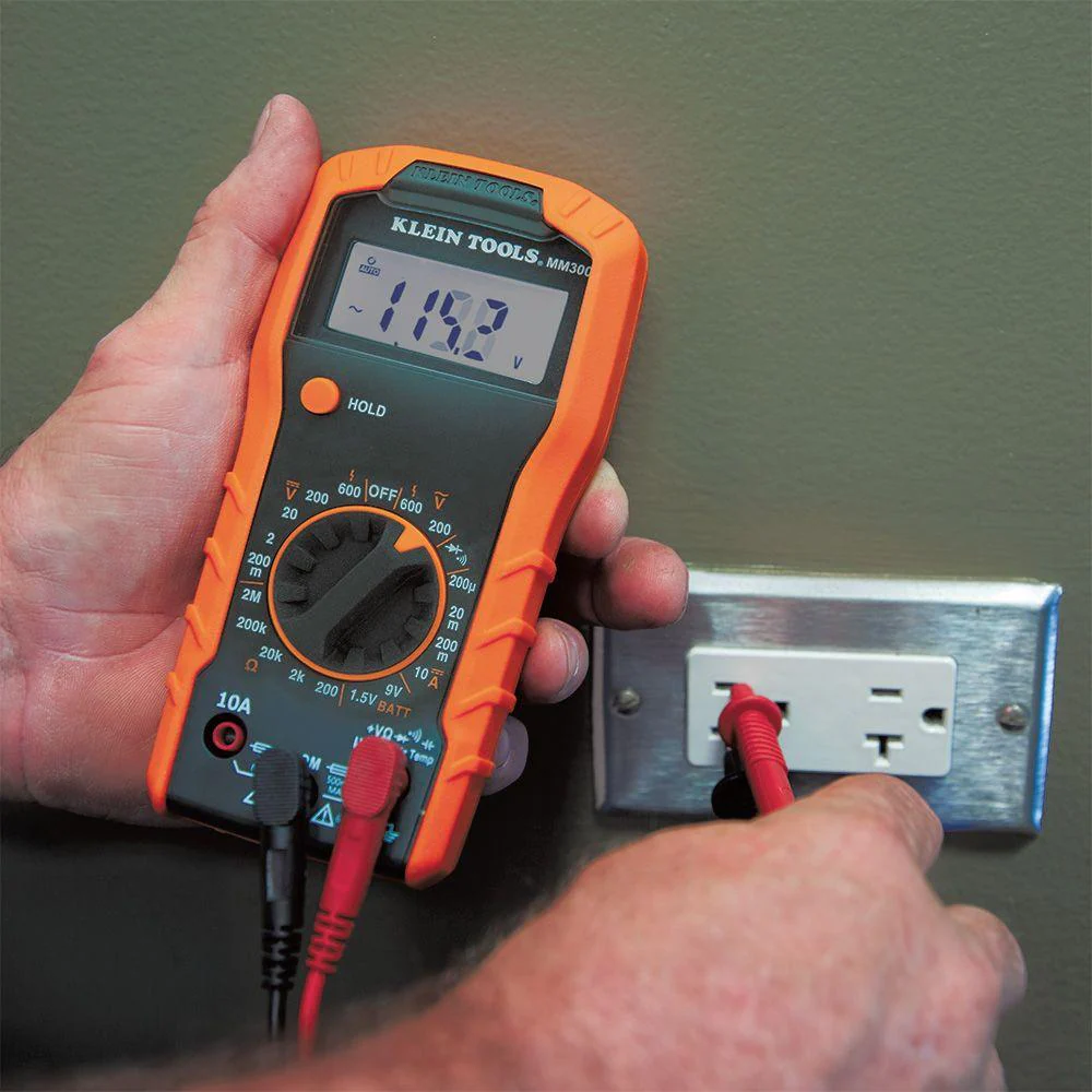 Klein Tools Test Kit with Multimeter, Non-Contact Volt Tester, Receptacle Tester, Model 69149P - Image 5
