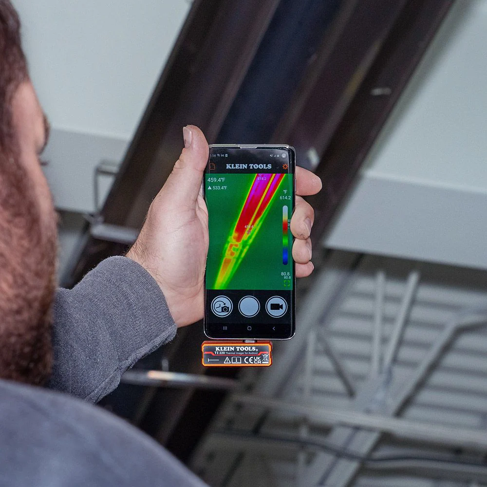 Klein Tools  Thermal Imager for Android Devides, Model TI220* - Image 6