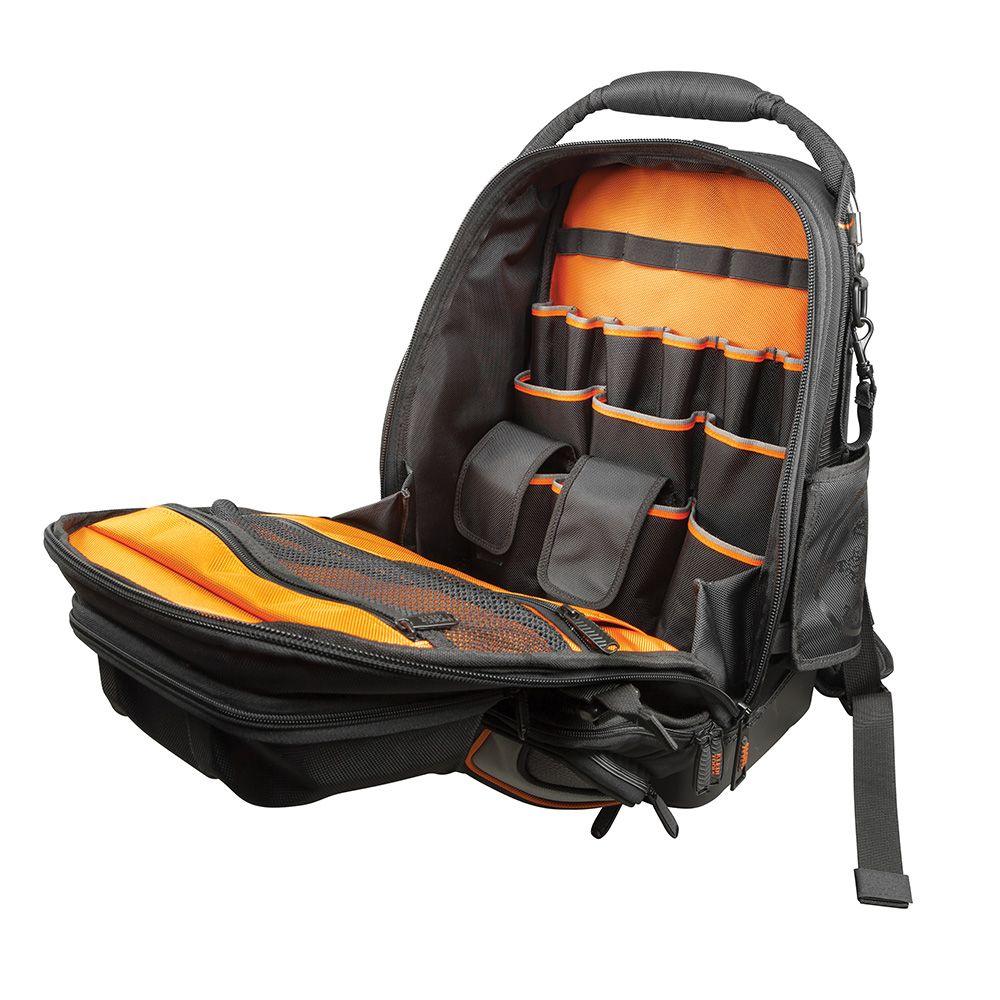 Klein Tools Tradesman Pro™ Tool Master Tool Bag Backpack, 48 Pockets, 19.5-Inch, Model 55485 - Image 6