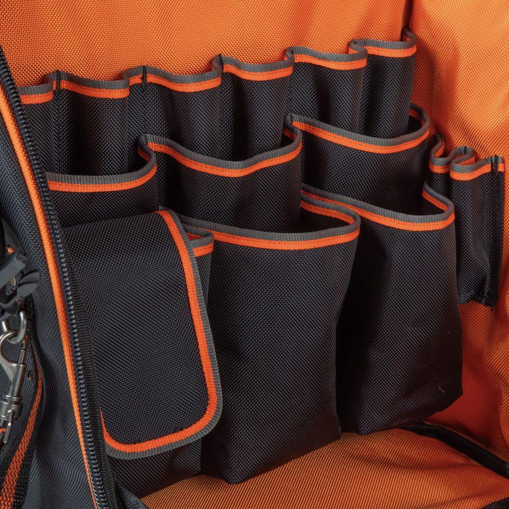 Klein Tools Tradesman Pro™ Tool Station Tool Bag Backpack with Worklight, Model 55655* - Image 7