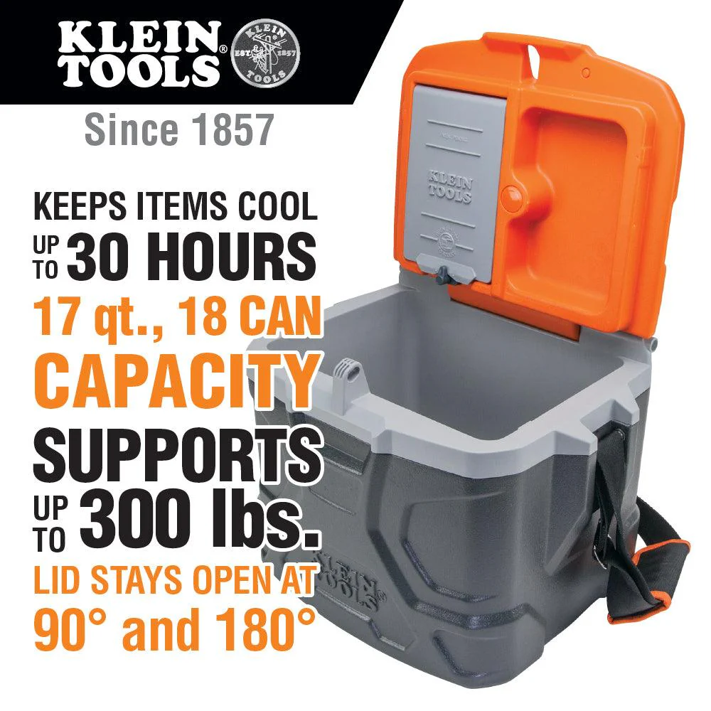 Klein Tools Tradesman Pro™ Tough Box 17-Quart Cooler, Model 55600 - Image 6