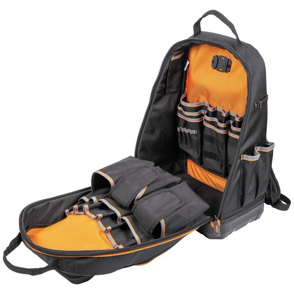 Klein Tools Tradesman Pro XL Tool Bag Backpack, 40 Pockets, Model 62800BP - Image 7