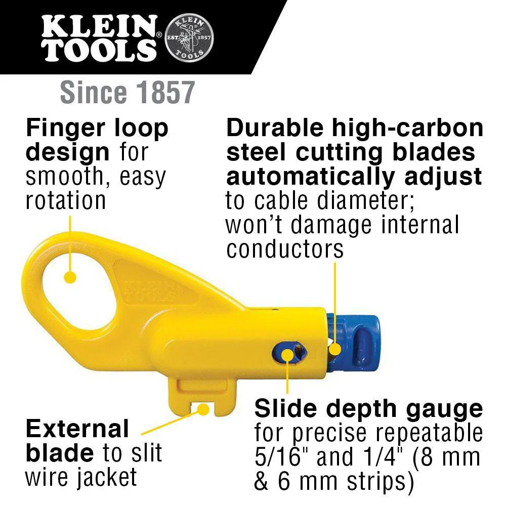 Klein Tools Twisted Pair Installation Kit with Zipper Pouch, Model VDV026-212* - Image 3