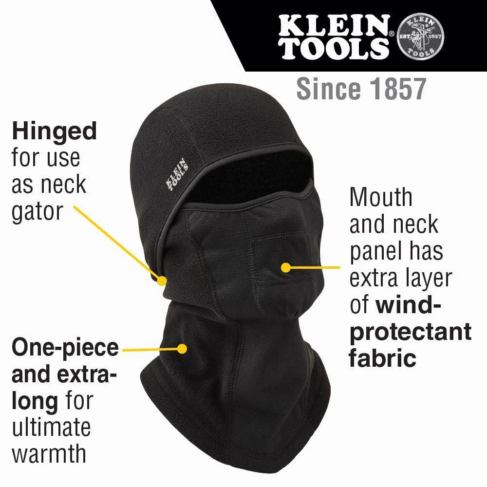 Klein Tools Wind Proof Hinged Balaclava, Model 60132 - Image 6