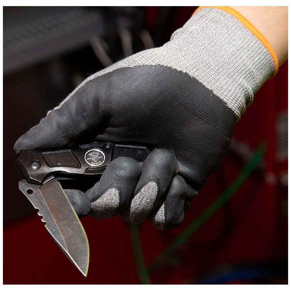 Klein Tools XLarge Cut 2 Touchscreen Leather Gloves (2 Pairs) Model 60197 - Image 2