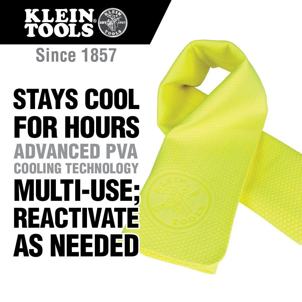 Klein Tools Yellow Cooling PVA Towel (Package of 2), Model 60486 - Image 4