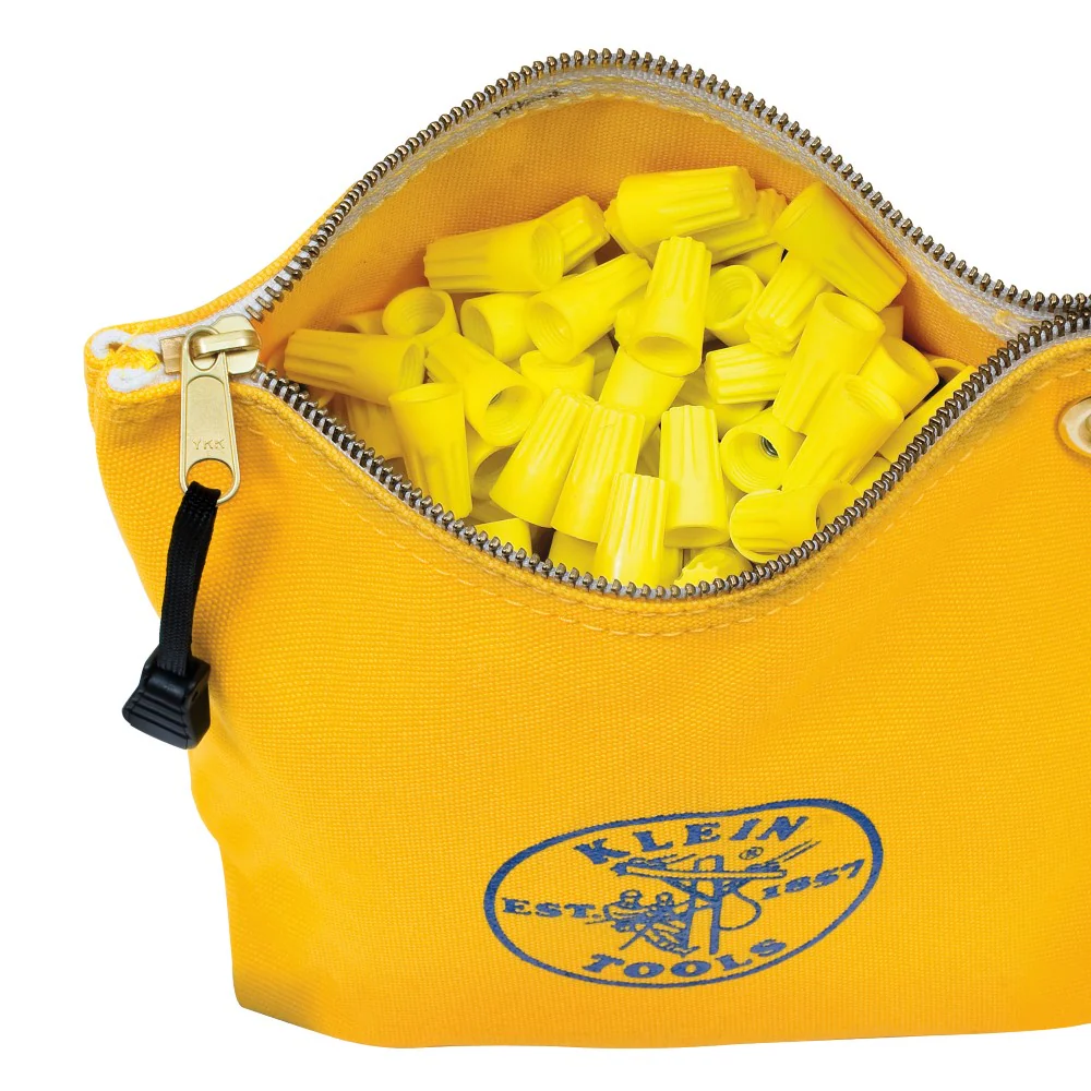 Klein Tools Zipper Bags, Assorted Canvas Tool Pouches, 3-Pack, Model 5539CPAK* - Image 3