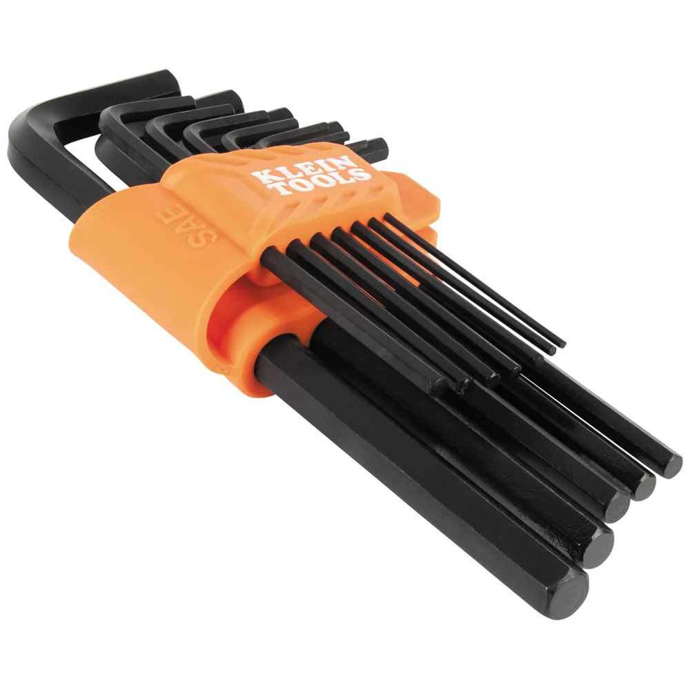 Klein Tools L-Style Long Hex Key Set, SAE, 12-Piece, Model LS12* - Image 2