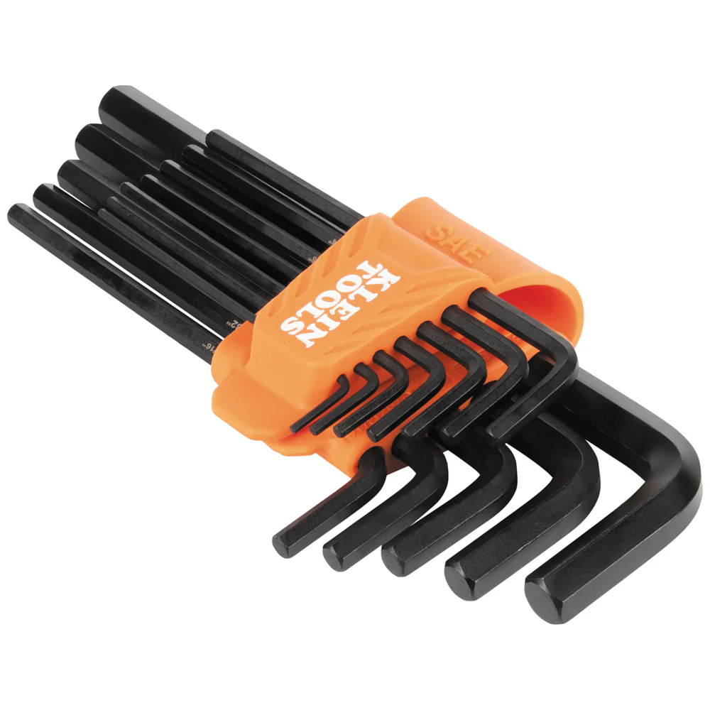 Klein Tools L-Style Long Hex Key Set, SAE, 12-Piece, Model LS12* - Image 3