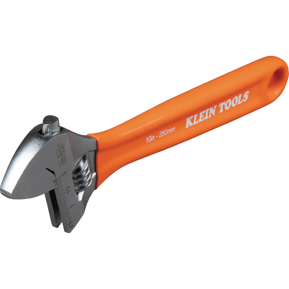 Klein Tools Extra-Capacity Adjustable Wrench, 10-Inch, Model O50710* - Image 5