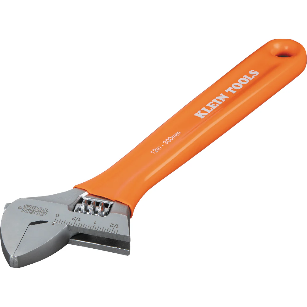 Klein Tools Extra-Capacity Adjustable Wrench, 12-Inch, Model O50712* - Image 4