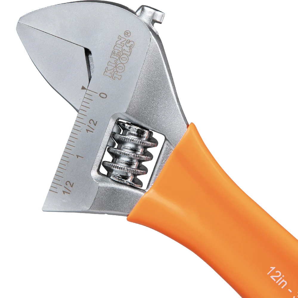 Klein Tools Extra-Capacity Adjustable Wrench, 12-Inch, Model O50712* - Image 5