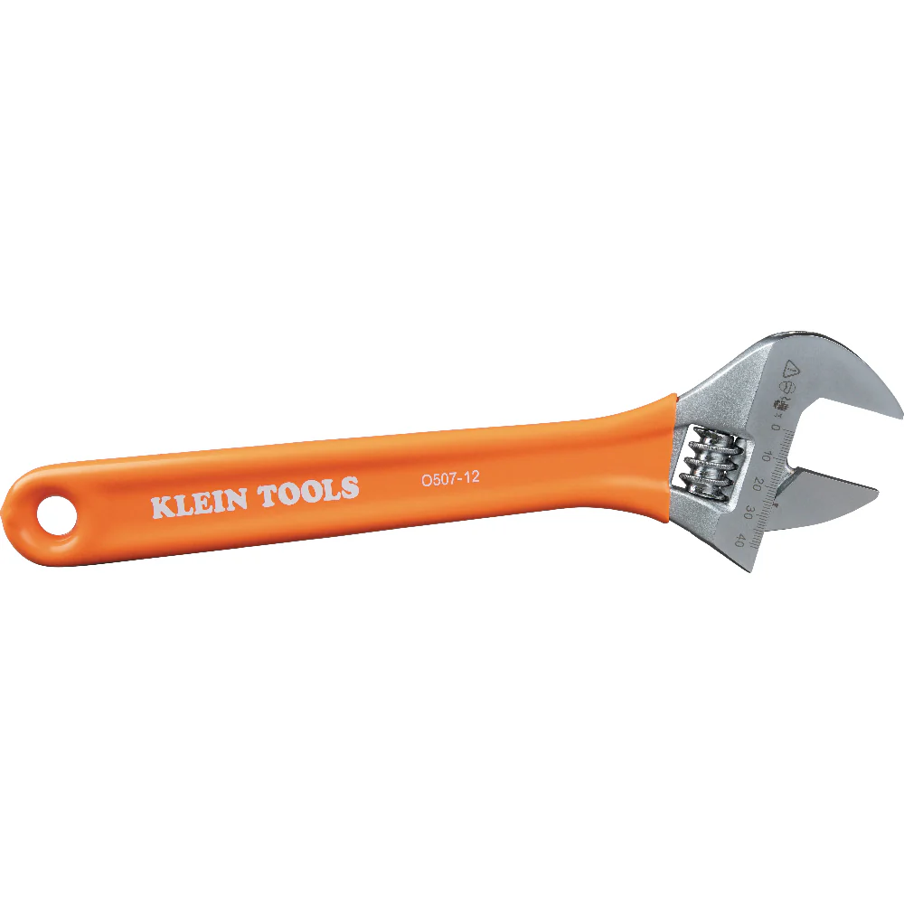 Klein Tools Extra-Capacity Adjustable Wrench, 12-Inch, Model O50712* - Image 6