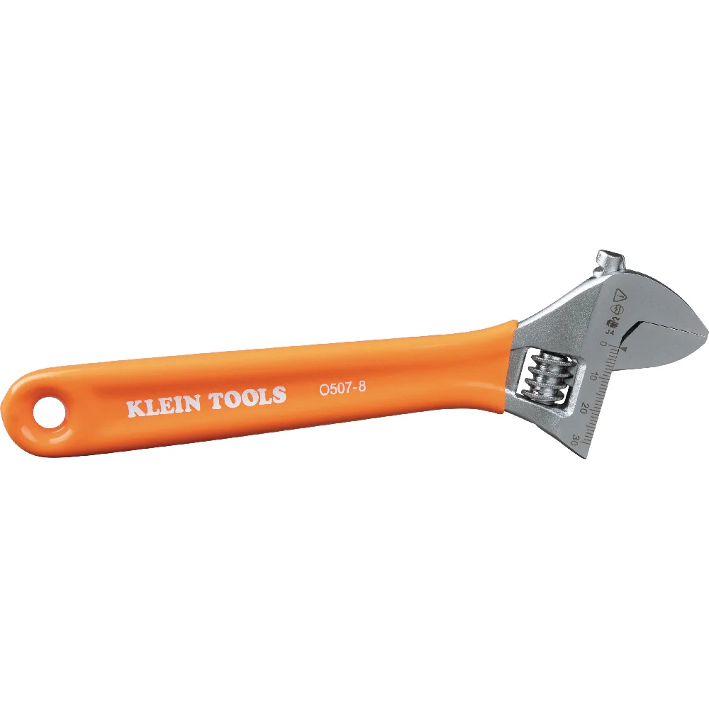 Klein Tools Extra-Capacity Adjustable Wrench, 8-Inch, Model O5078* - Image 4