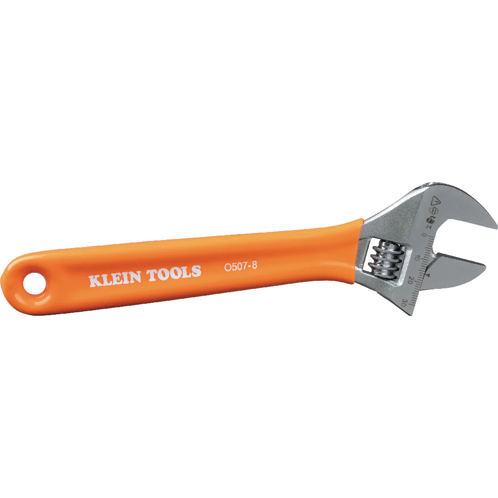 Klein Tools Extra-Capacity Adjustable Wrench, 8-Inch, Model O5078* - Image 5