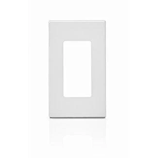 Leviton 1-Gang Decora Screwless Wallplate (White) Model 80301