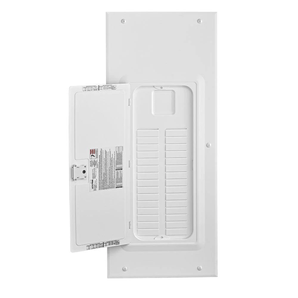 Leviton 100A 120/240V 30 Circuit 30 Spaces Indoor Load Center and Door with Main Breaker, Model LP310-BDC - Image 4