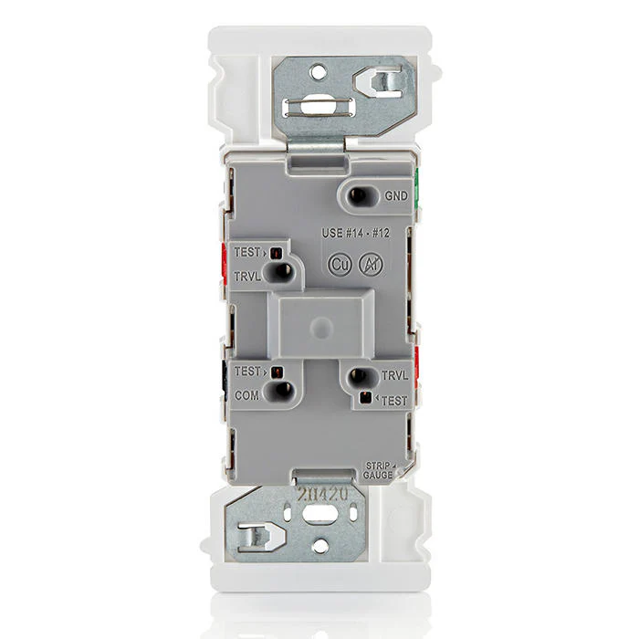 Leviton Decora Edge 3-Way Switch, 15 Amp, White, Model E5603-W - Image 3