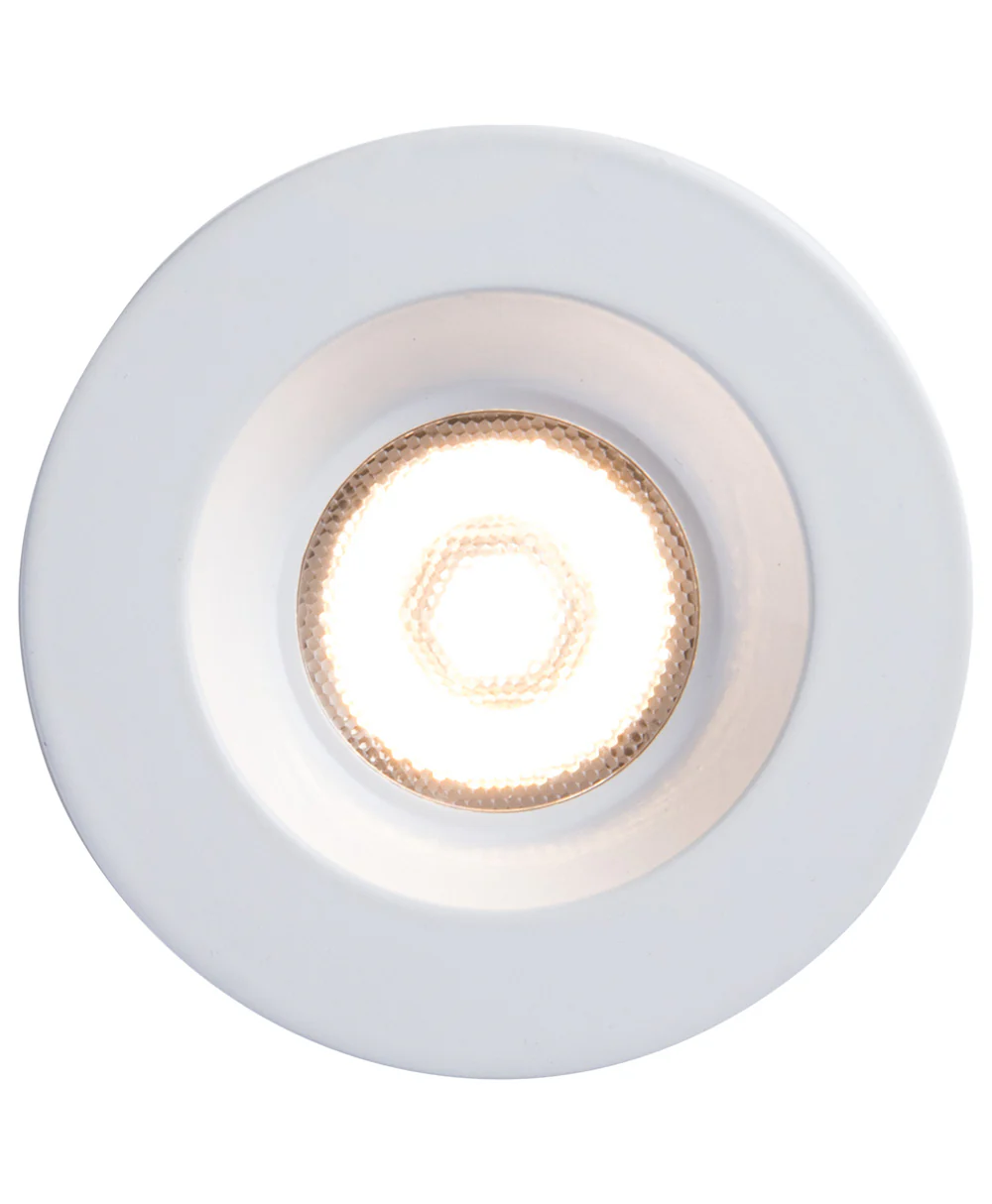 Liteline 2" Luna LED White Round Recessed Fixture, Dim to Warm, Model RA2-7F-DTW90WH*