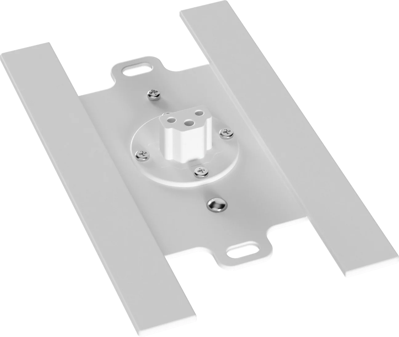 Liteline STRIPE Device Box Cover Vertical Mount, White