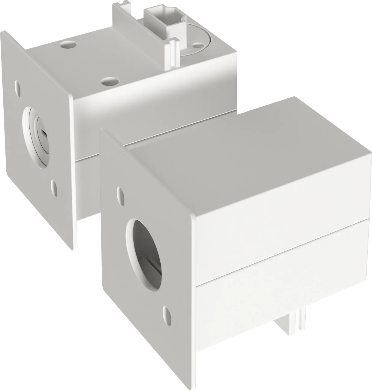 Liteline STRIPE Direct Mounting Brackets, White
