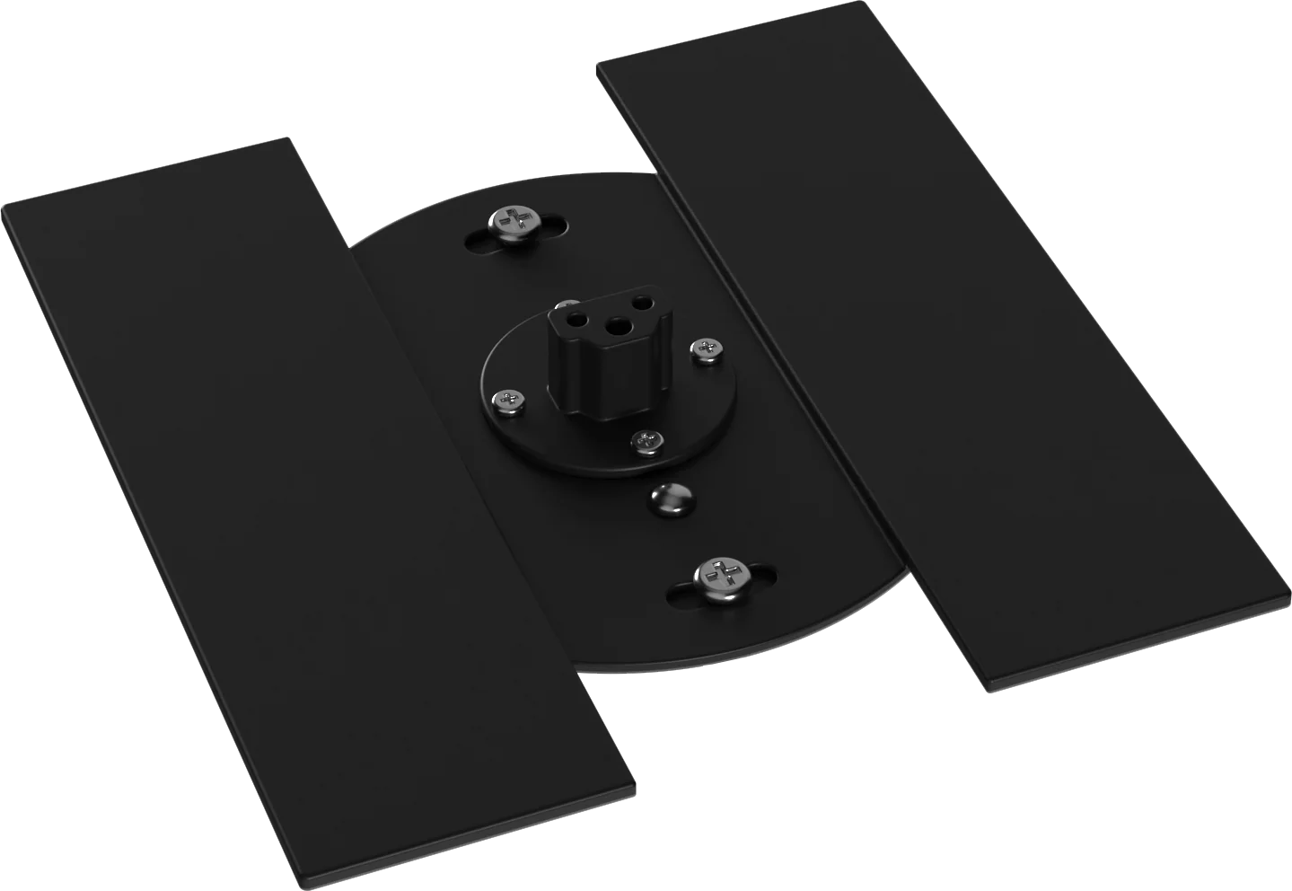 Liteline STRIPE Octagon Box Surface Mount Canopy, Black