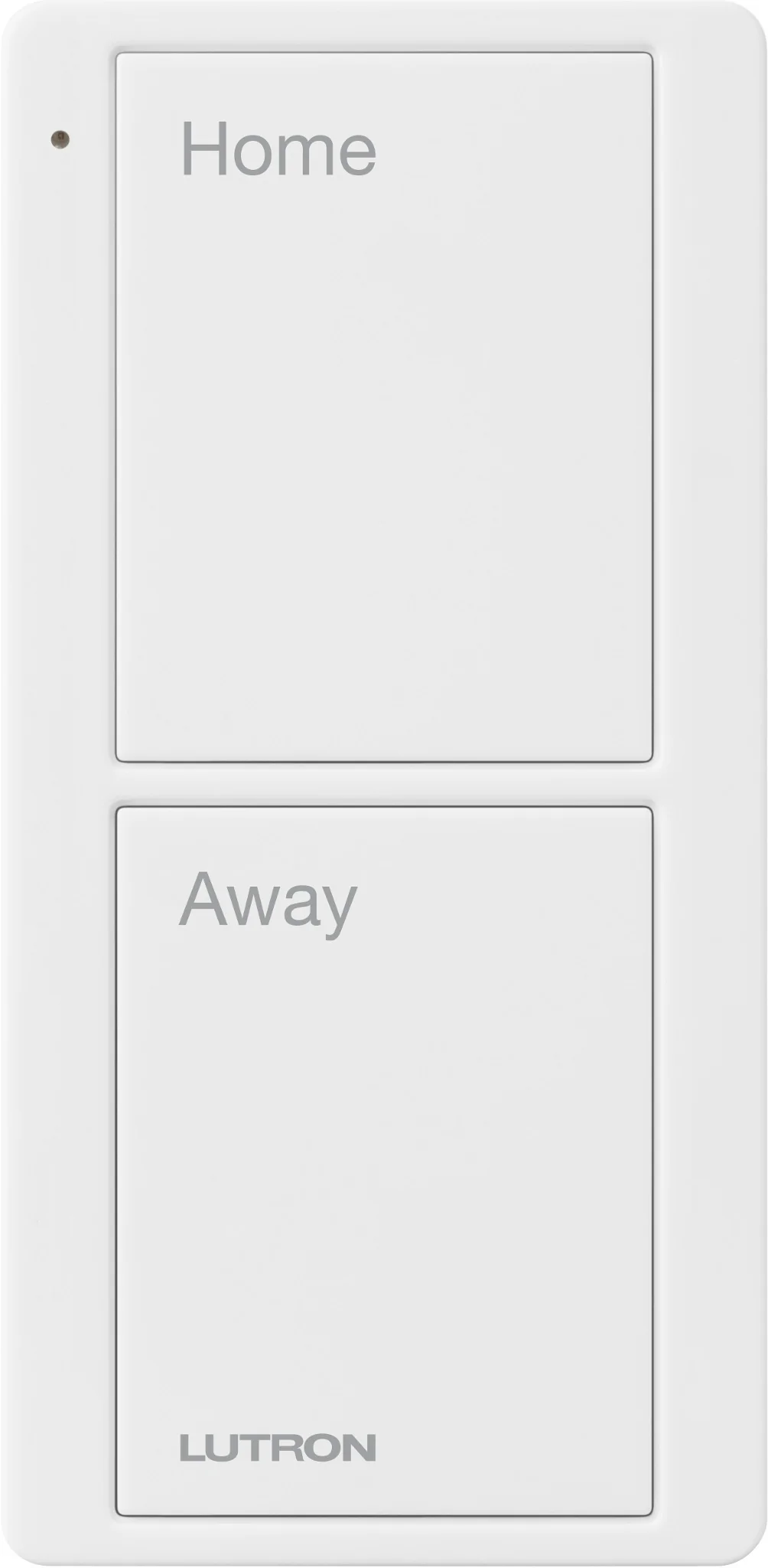 Lutron 2-Button "Home/Away" Scene Pico Smart Remote, Model PJ2-2B-GWH-P01*