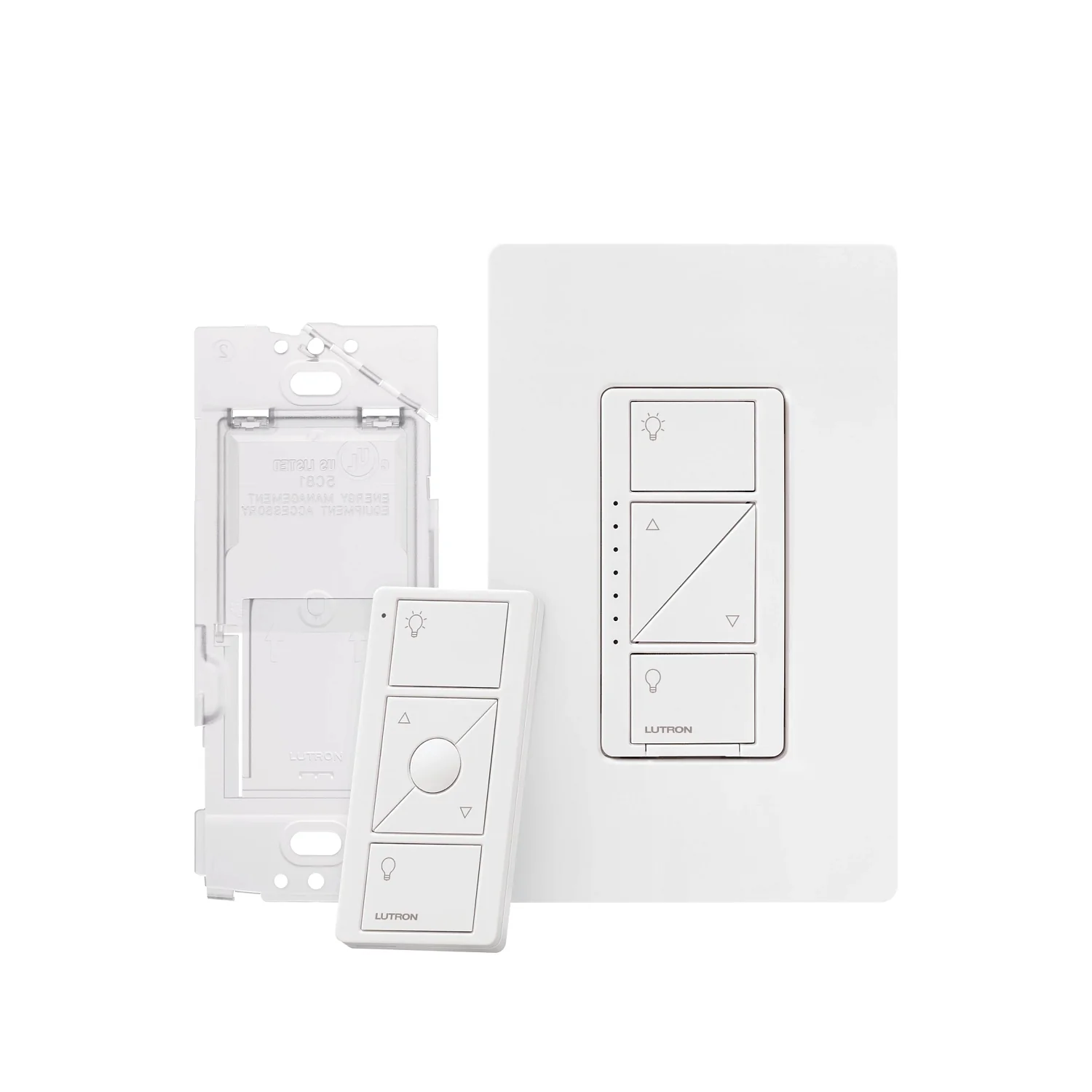 Lutron Caseta 3-Way Smart Dimmer Kit with Remote, Model P-DIM-3WAY-WH - Image 9