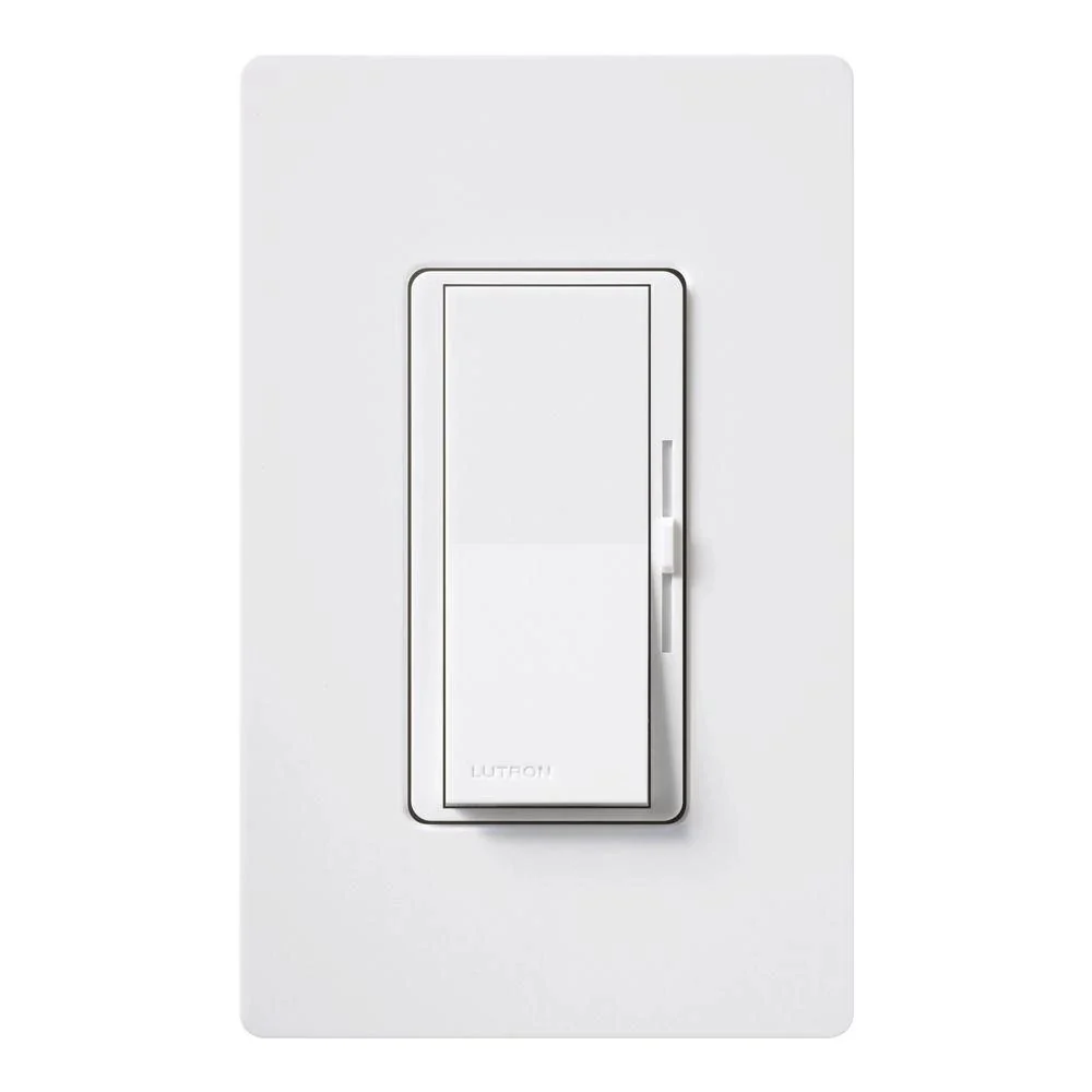 Lutron Diva 0-10 V Fluorescent/LED Fixture Dimmers, 3-way/Single Pole, Model DVSTV-WH - Image 2