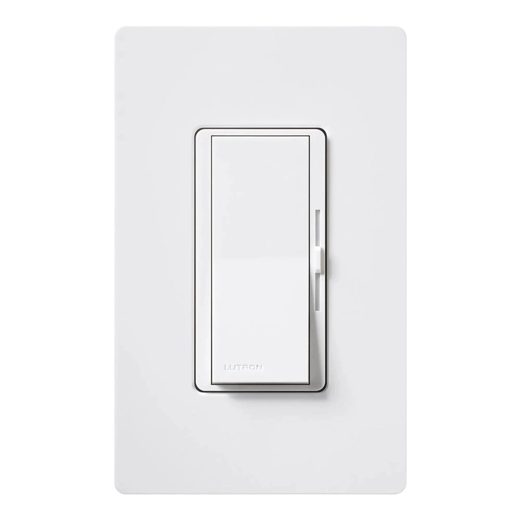 Lutron Diva C-L Dimmer for Dimmable CFL & LED Bulbs, Maximum 150W, White, Model DVCL-153PH-WHC - Image 2