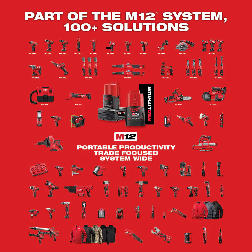 Milwaukee M12™ REDLITHIUM™ 1.5Ah Compact Battery Pack (2 Piece) - Image 7