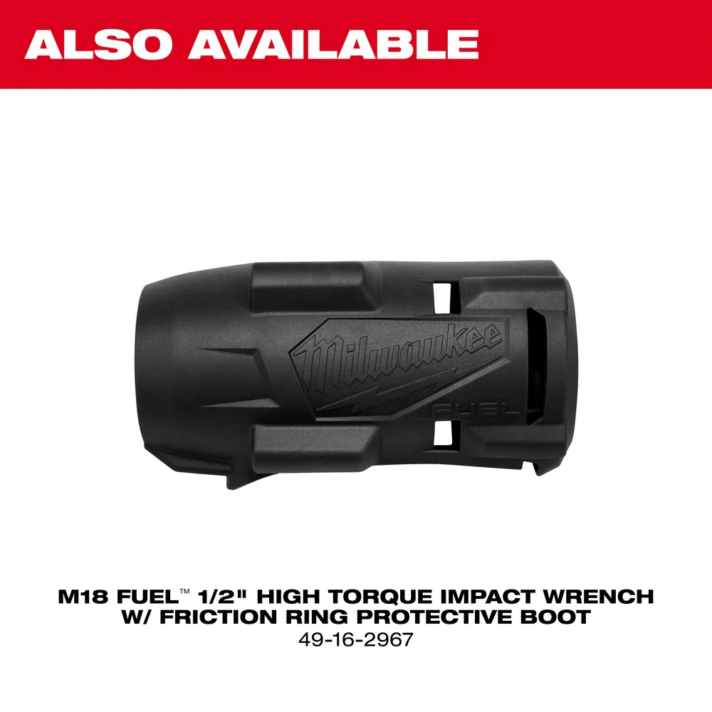 Milwaukee M18 FUEL™ 1/2" High Torque Impact wrench w/ Friction Ring Kit - Image 9