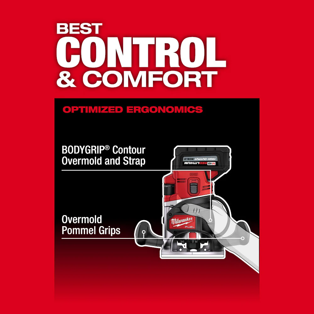 Milwaukee M18 FUEL™ 1/2" Router - Image 6