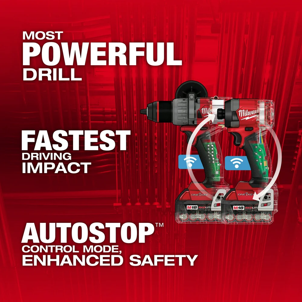 Milwaukee M18 FUEL 2 Tool One-Key Combo Kit - Image 2