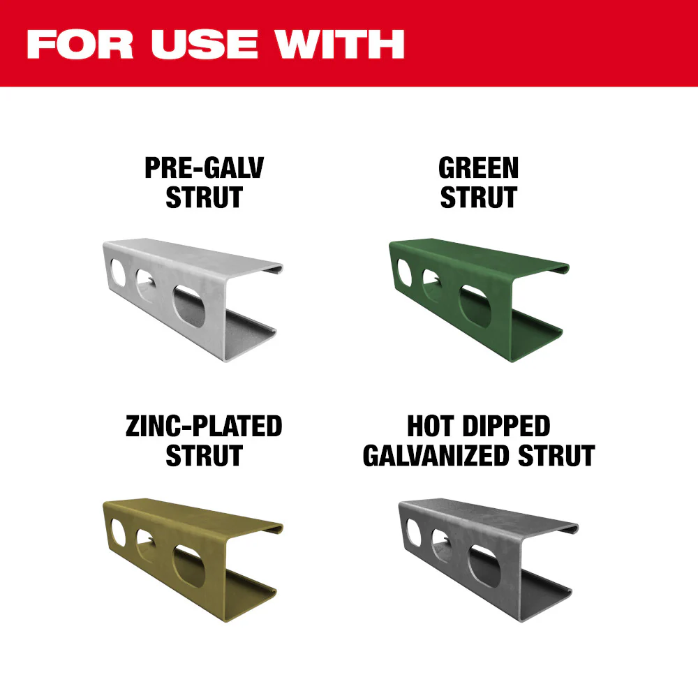 Milwaukee M18 Single Channel Strut Shear Kit - Image 5