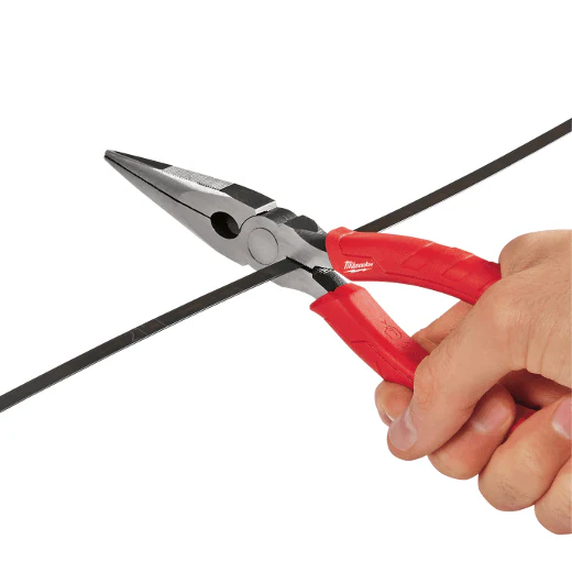 Milwaukee 8 in. Comfort Grip Long Nose Pliers, Model 48-22-6101 - Image 4