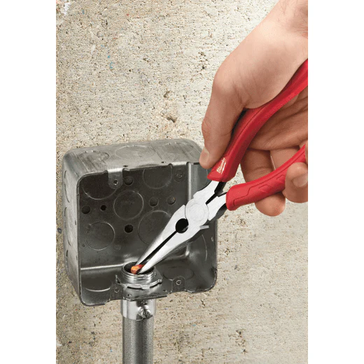 Milwaukee 8 in. Comfort Grip Long Nose Pliers, Model 48-22-6101 - Image 6