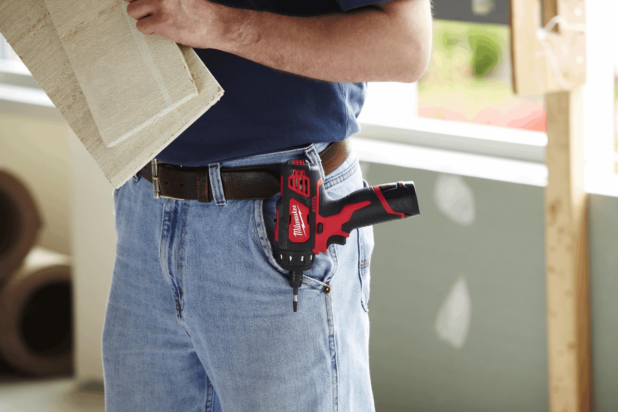 Milwaukee M12™ 1/4 in. Hex 2 Speed Screwdriver Kit, Model 2406-22* - Image 4