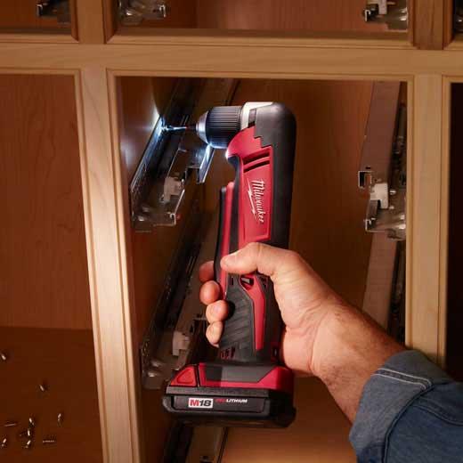 Milwaukee M18™ Cordless Lithium Ion Right Angle Drill (Tool Only), Model 2615-20* - Image 4