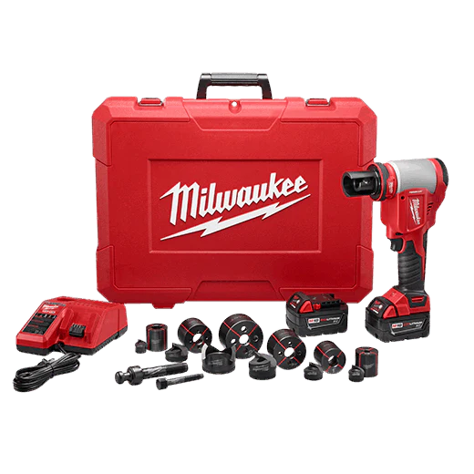 Milwaukee M18™ Force Logic™ 10Ton Knockout Tool 1/2 in. to 2 in. Kit, Model 2676-22*