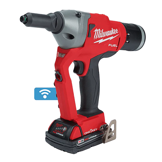 Milwaukee M18 FUEL™ 1/4" Blind Rivet Tool w/ ONEKEY™ Kit, Model 2660-22CT* - Image 3
