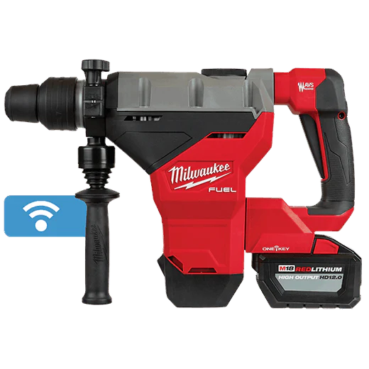 Milwaukee M18™ FUEL™ 13/4 in. SDS Max Rotary Hammer with One Key™ Two HD12.0 Battery Kit, Model 2718-22HD* - Image 3