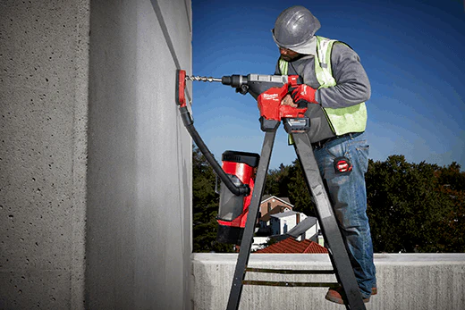 Milwaukee M18™ FUEL™ 13/4 in. SDS Max Rotary Hammer with One Key™ Two HD12.0 Battery Kit, Model 2718-22HD* - Image 6