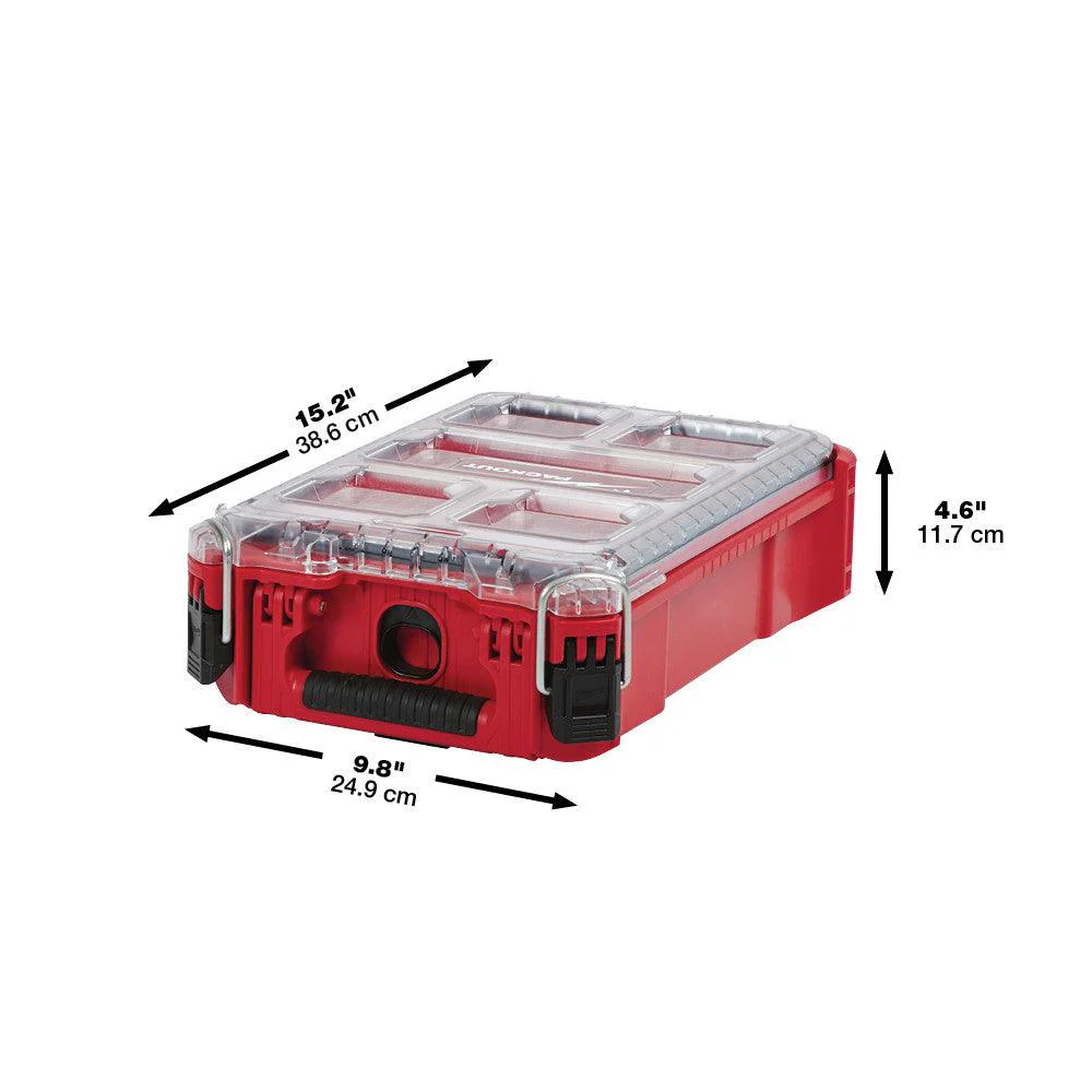 Milwaukee PACKOUT™ 5-Compartment Compact Organizer, Model 48-22-8435* - Image 3