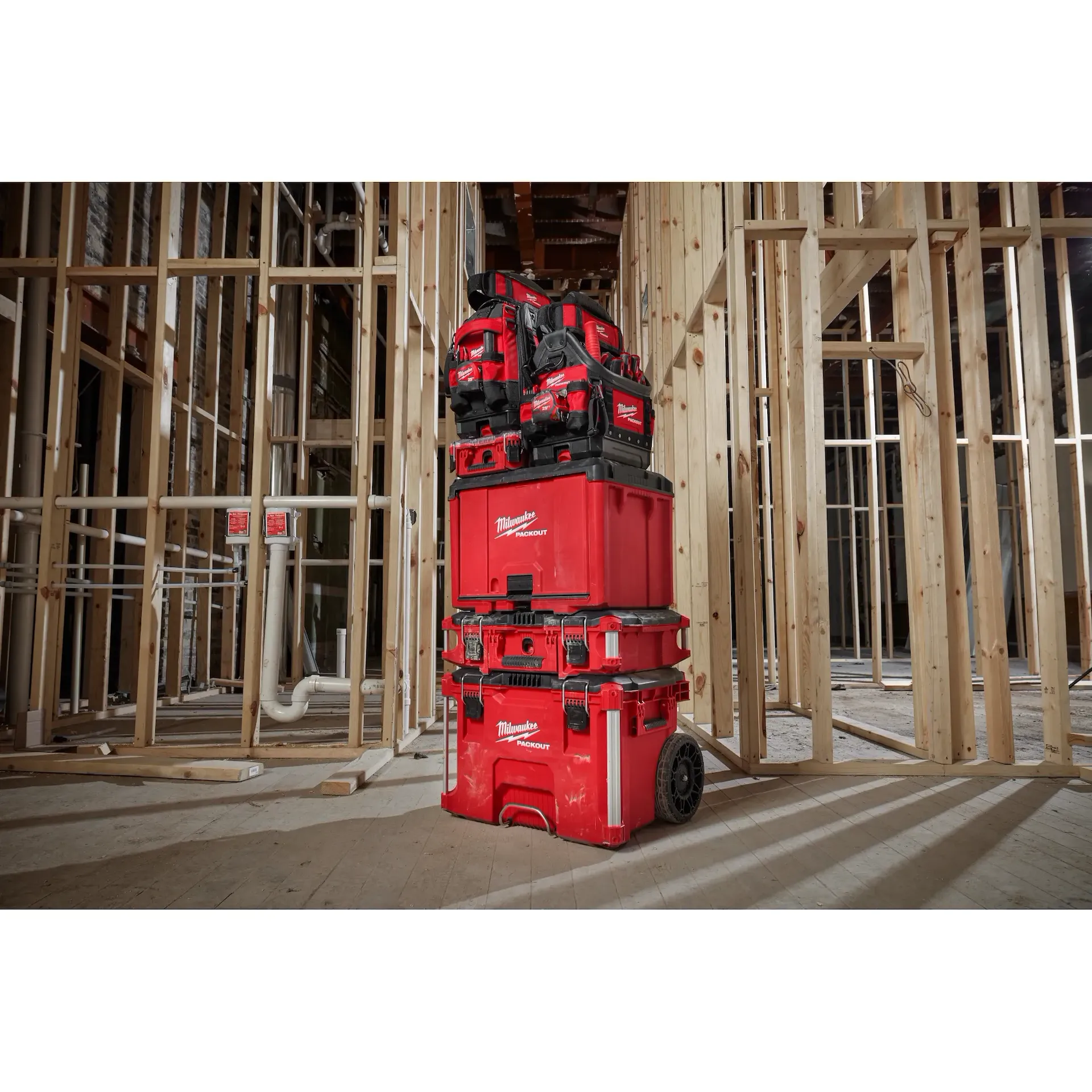 Milwaukee Tool PACKOUT 22 in. Rolling Modular Tool Box for Storage - Image 4