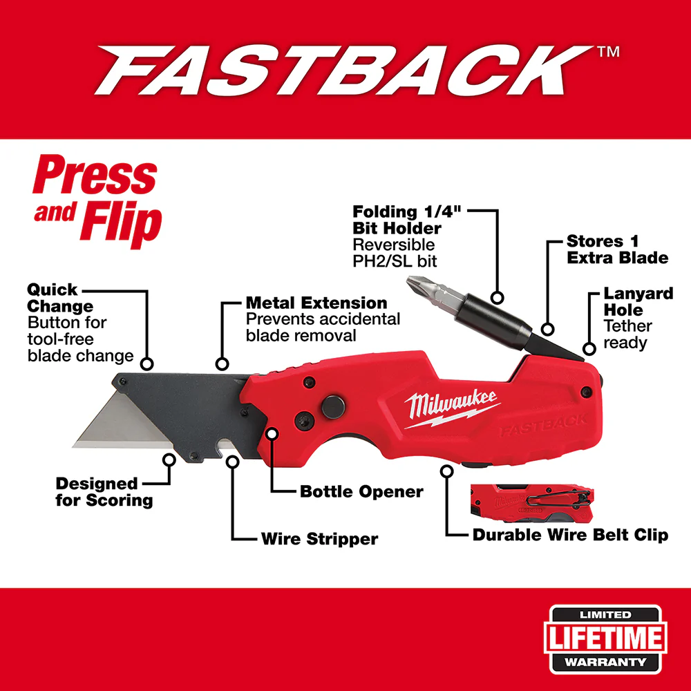 Milwaukee Multi-function Utility Knife - Image 2